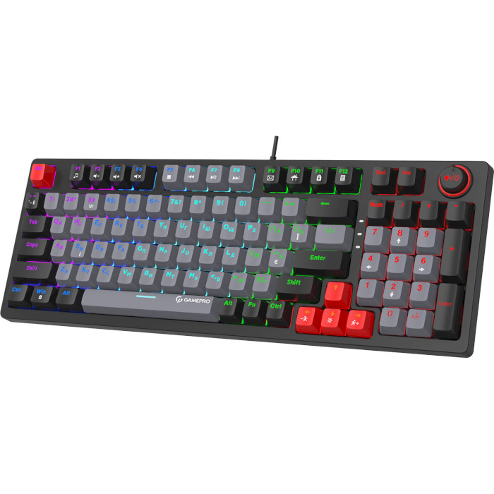 Клавиатура GAMEPRO MK120 Red Switch Black