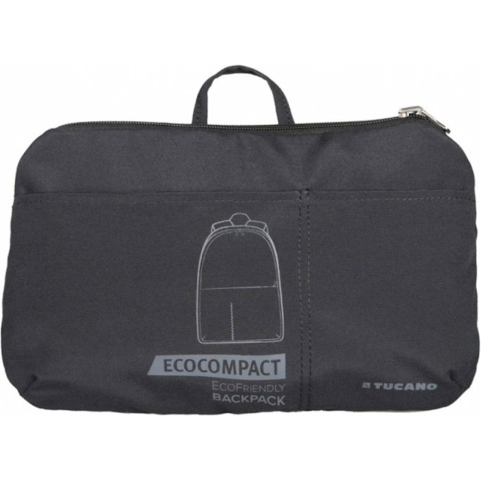 Рюкзак складной TUCANO EcoCompact Black (BPECOBK-BK)