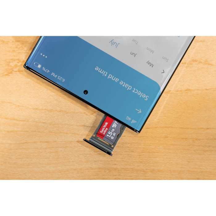 Карта пам'яті SANDISK microSDXC Ultra 1.5TB UHS-I A1 Class 10 + SD-adapter (SDSQUAC-1T50-GN6MA)