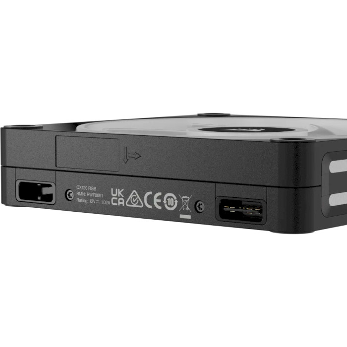 Комплект вентиляторів CORSAIR iCUE Link QX120 RGB PWM Black 3-Pack (CO-9051002-WW)