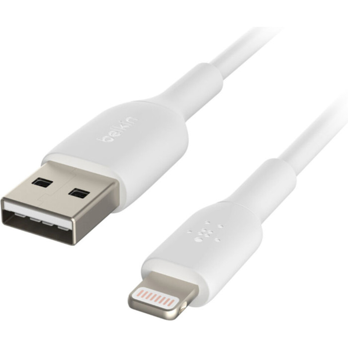 Кабель BELKIN Boost Up Charge USB-A to Lightning 0.15м White (CAA001BT0MWH)