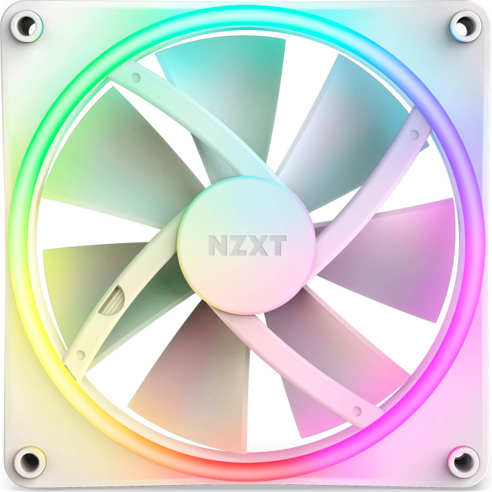 Комплект вентиляторів NZXT F140 RGB Duo White 2-Pack (RF-D14DF-W1)