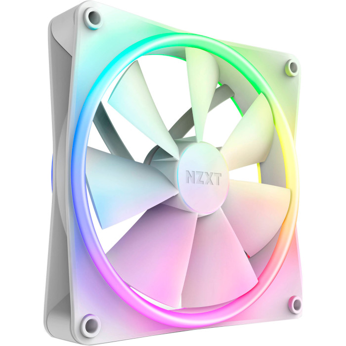 Комплект вентиляторів NZXT F140 RGB Duo White 2-Pack (RF-D14DF-W1)