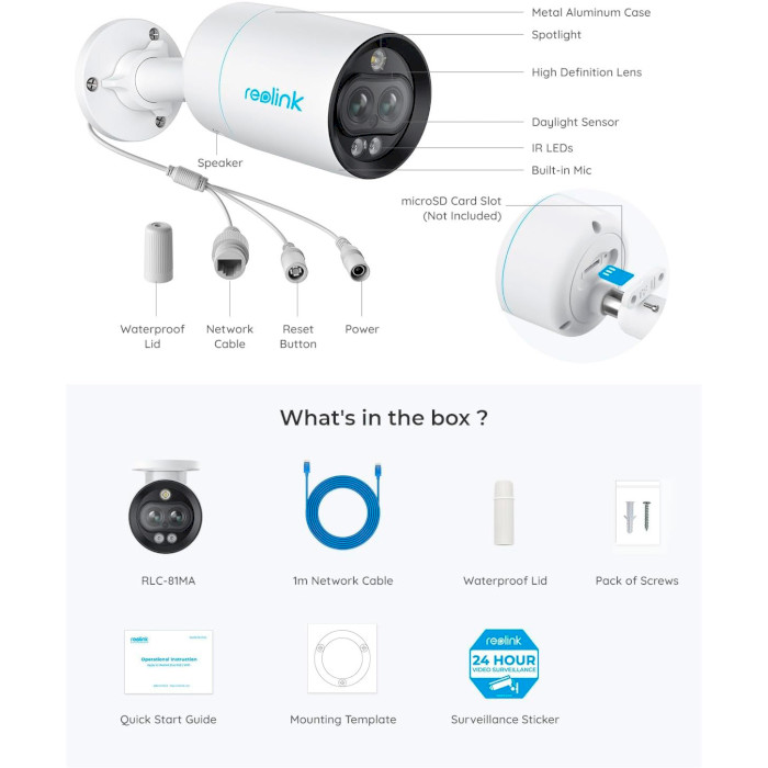 IP-камера REOLINK RLC-81MA