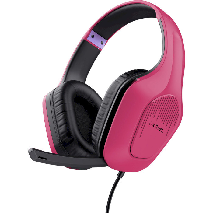 Навушники геймерскі TRUST Gaming GXT 415 Zirox Pink (24992)