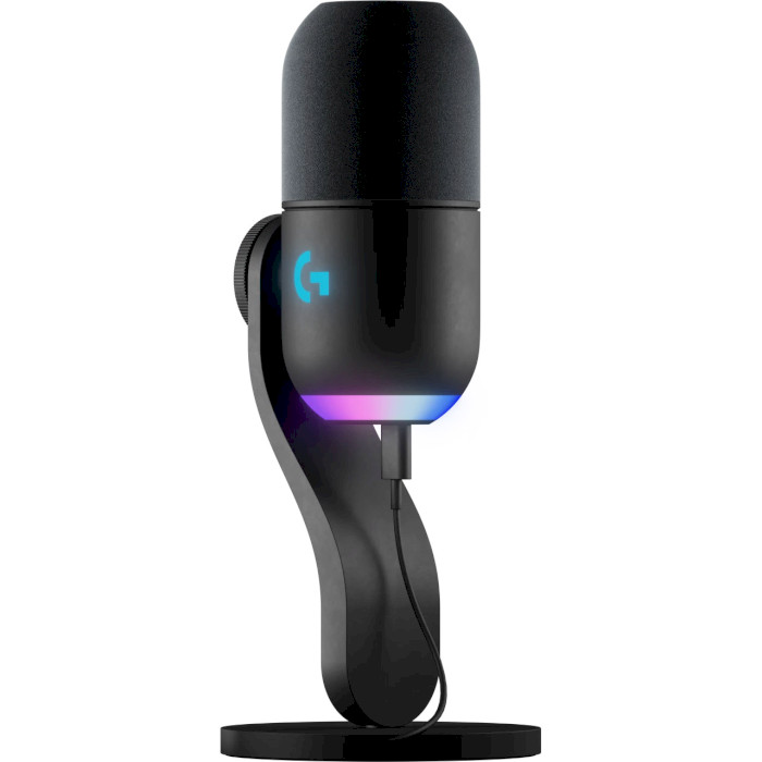 Мікрофон для стримінгу/подкастів LOGITECH Yeti GX Dynamic RGB Gaming Microphone with LightSync (988-000569)