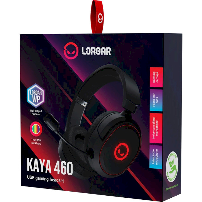 Навушники геймерскі LORGAR Kaya 460 (LRG-GHS460)