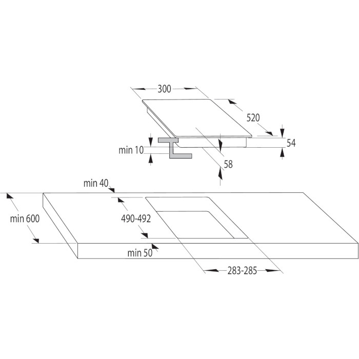 Варочная поверхность индукционная GORENJE GI3201SYBSC (742463)