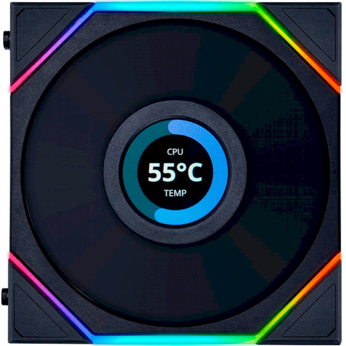Вентилятор LIAN LI Uni Fan TL LCD 120 Black (G99.12TLLCD1B.00)