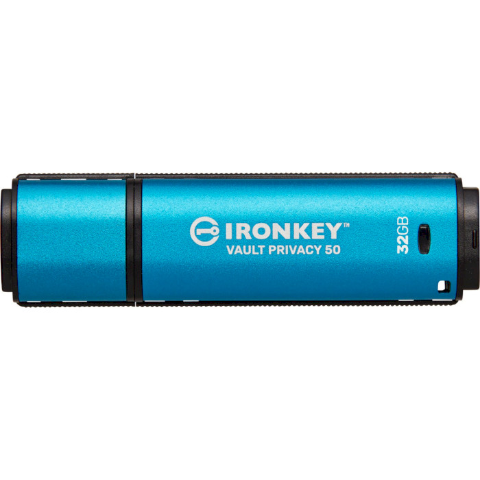 Флешка KINGSTON IronKey Vault Privacy 50 32GB USB3.2 Blue (IKVP50/32GB)