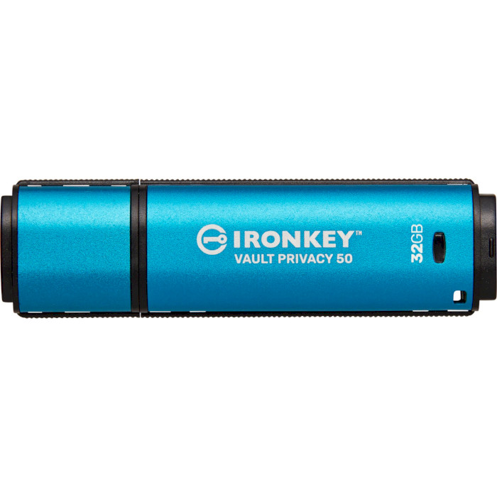 Флешка KINGSTON IronKey Vault Privacy 50 32GB Blue (IKVP50/32GB)