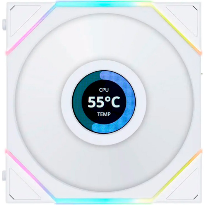 Вентилятор LIAN LI Uni Fan TL LCD 120 White (G99.12TLLCD1W.00)