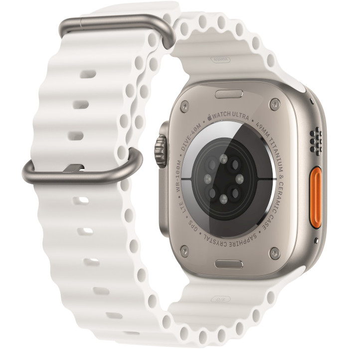 Смарт-часы APPLE Watch Ultra 2 GPS + Cellular Titanium Case with White Ocean Band (MREJ3UL/A)