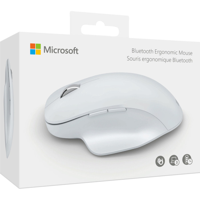 Миша MICROSOFT Bluetooth Ergonomic Mouse Ice White (222-00024)