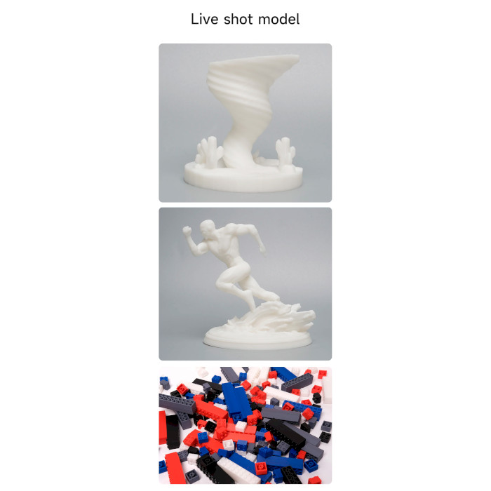 Пластик (філамент) для 3D принтера ESUN ePLA-HS 1.75mm, 1кг, White (EPLA-HS-P175W1)