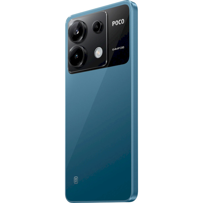 Смартфон POCO X6 5G 12/256GB Blue (MZB0G2YEU)