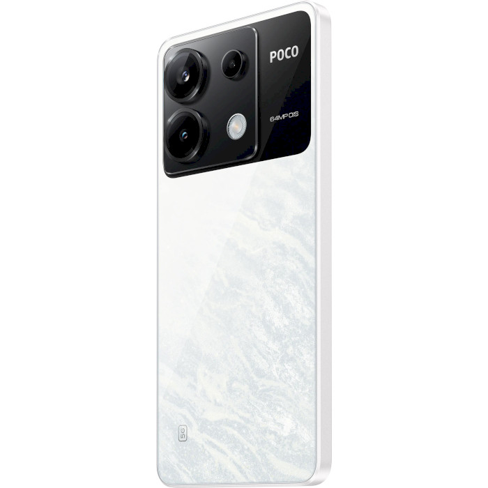 Смартфон POCO X6 5G 12/256GB White (MZB0G2ZEU)