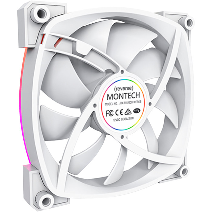 Вентилятор MONTECH RX140 PWM White