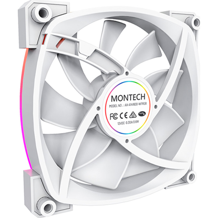 Вентилятор MONTECH AX140 PWM White