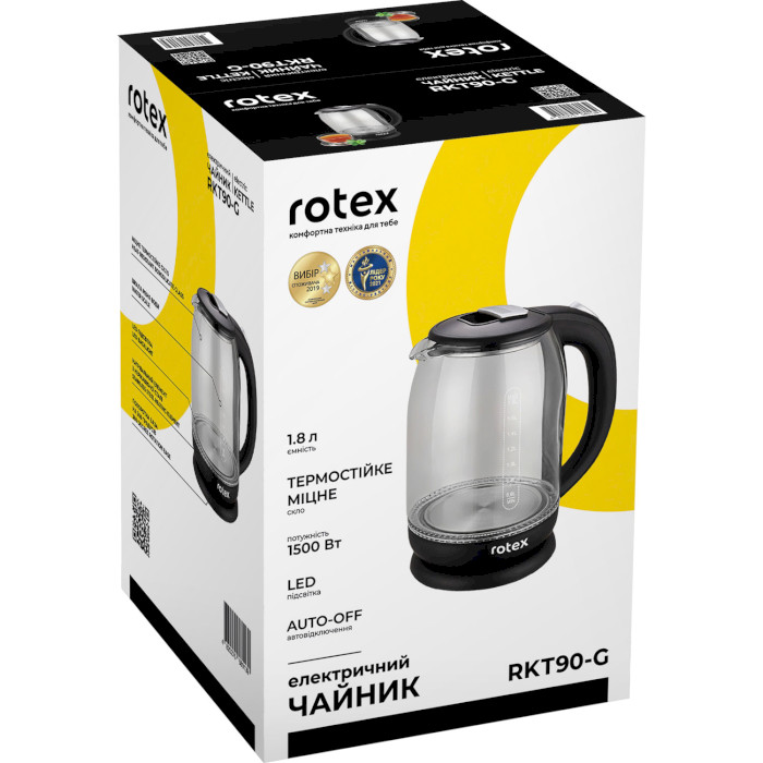 Електрочайник ROTEX RKT90-G