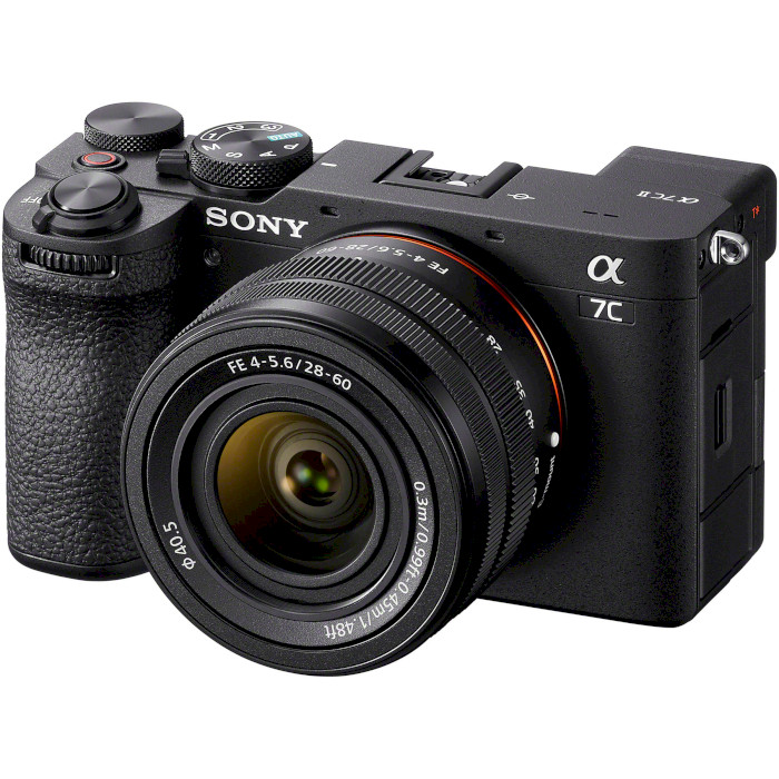 Фотоапарат SONY Alpha 7C II Kit Black FE 28-60mm f/4-5.6 (ILCE7CM2LB.CEC)
