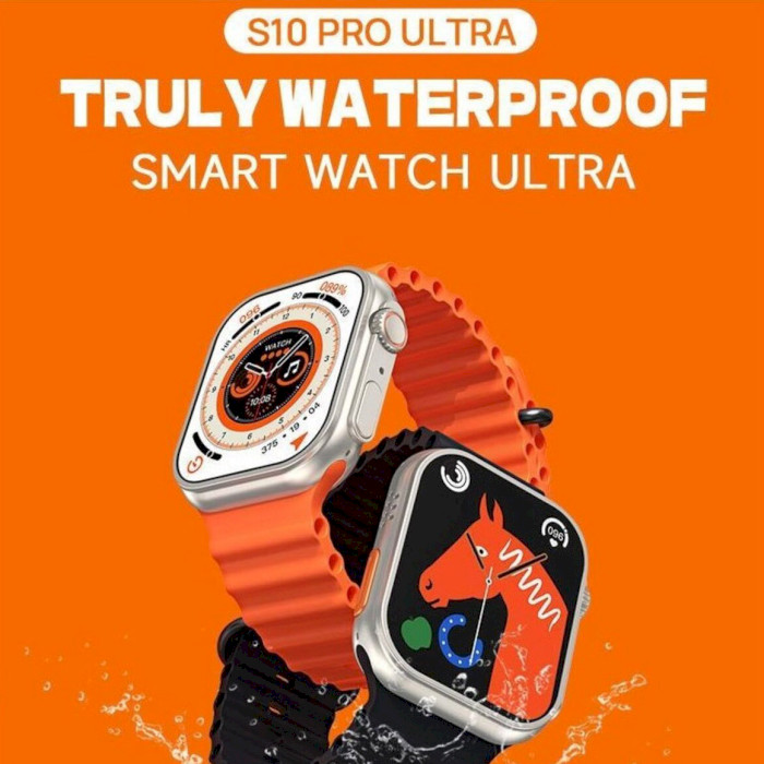 Смарт-часы BIG S10 Pro Ultra 49mm Orange