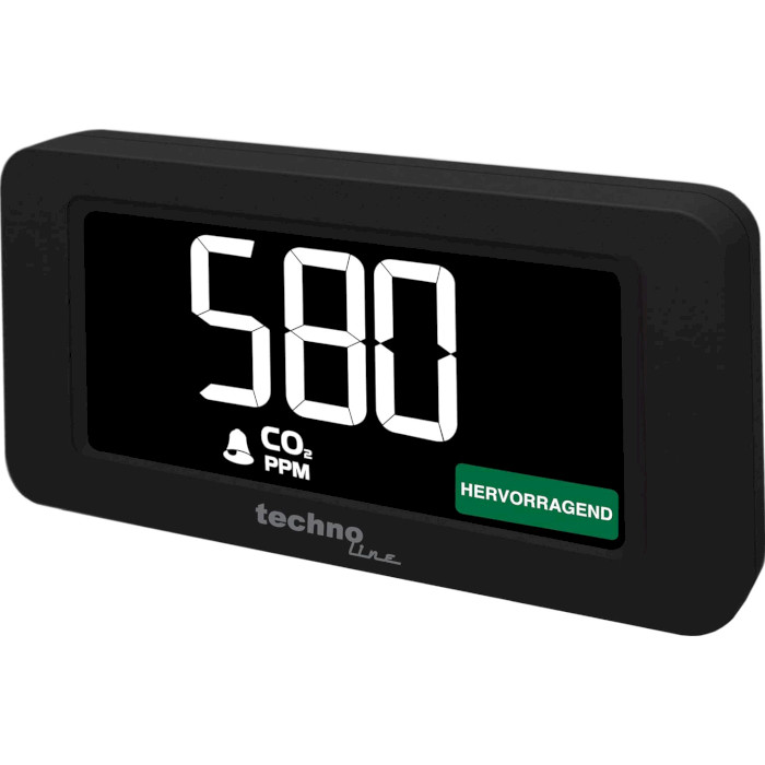 Монітор якості повітря TECHNOLINE WL1022 Mini CO2 Meter Black