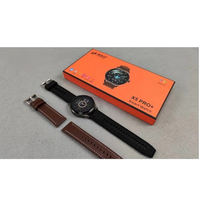 Смарт-часы W&O X5 Pro+ Black