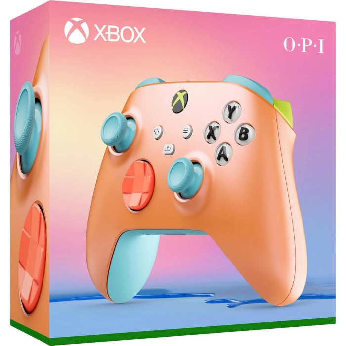 Геймпад MICROSOFT Xbox Wireless Controller Sunkissed Vibes OPI Special Edition (QAU-00118)