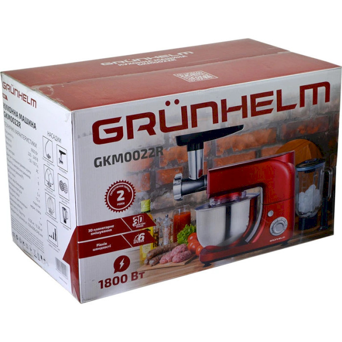 Кухонная машина GRUNHELM GKM0022R