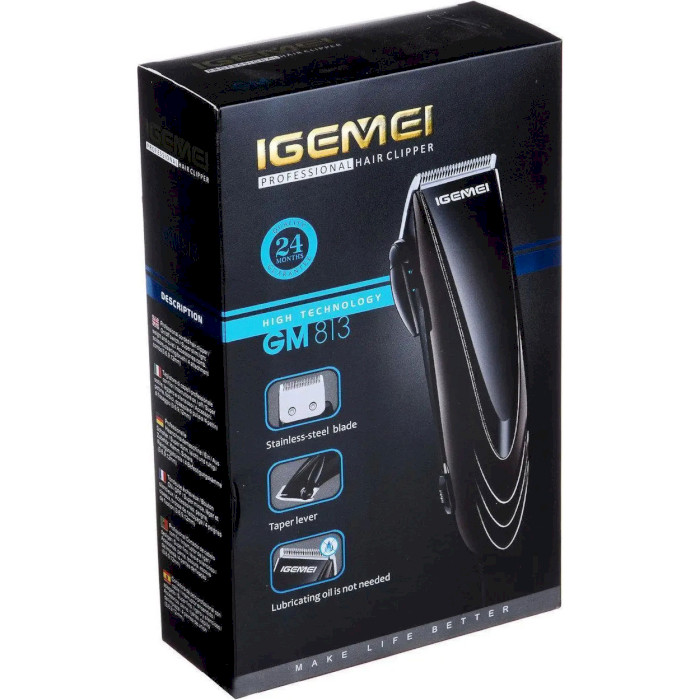 Машинка для стрижки волосся GEMEI GM-813