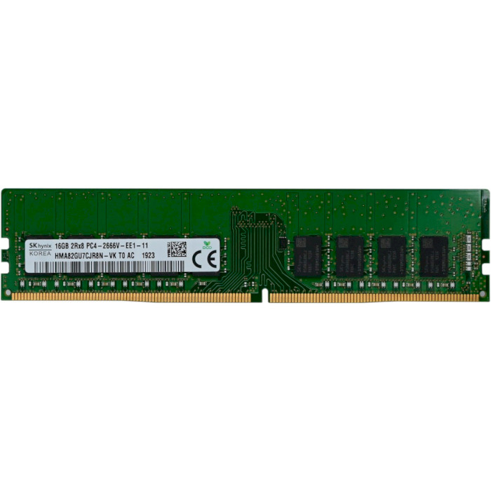 Модуль пам'яті DDR4 2666MHz 16GB HYNIX ECC UDIMM (HMA82GU7CJR8N-VK)