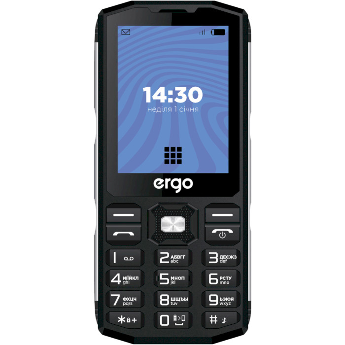 Мобильный телефон ERGO E282 Black