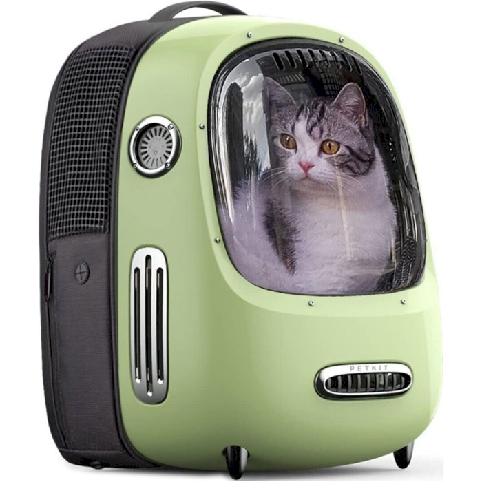 Рюкзак-переноска PETKIT Breezy 2 Smart Cat Carrier Green (P7704-G)