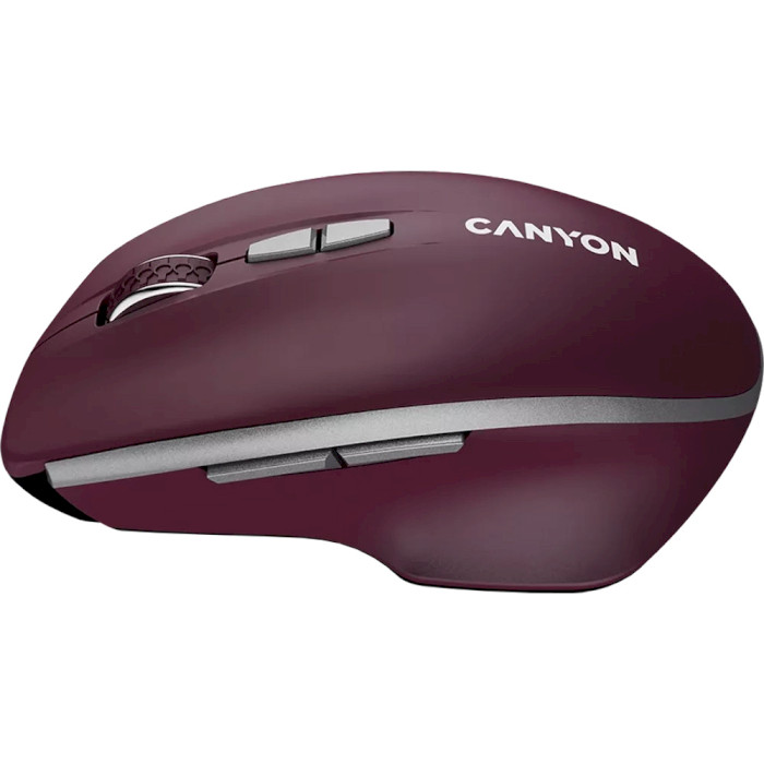 Мышь CANYON MW-21 Burgundy Red (CNS-CMSW21BR)