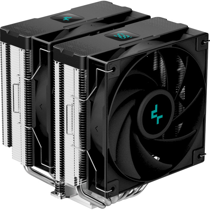 Кулер для процесора DEEPCOOL AG620 Digital Black (R-AG620-BKNDMN-G-1)