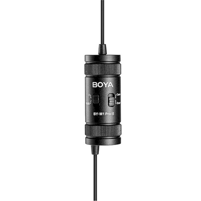 Мікрофон-петличка BOYA BY-M1 Pro II Universal Lavalier Microphone