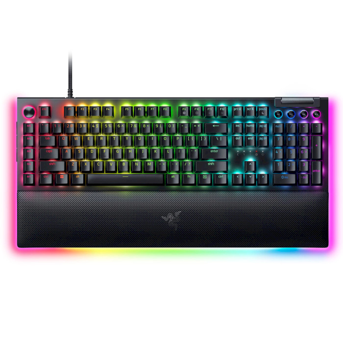 Клавіатура RAZER BlackWidow V4 Yellow Switch Black (RZ03-04692500-R3R1)