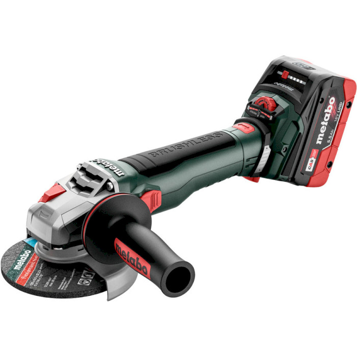 Аккумуляторная угловая шлифовальная машина METABO WVB 18 LT BL 11-125 Quick (613057660)