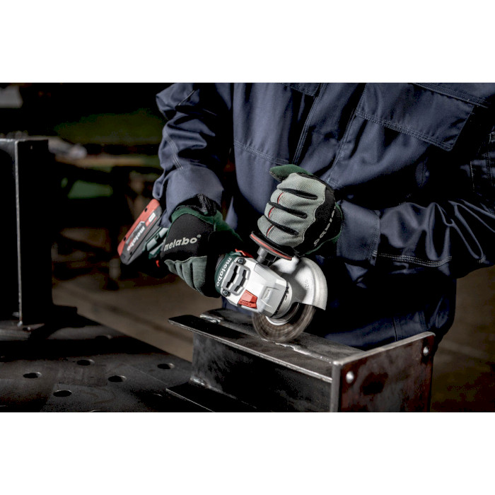 Аккумуляторная угловая шлифовальная машина METABO WVB 18 LT BL 11-125 Quick (613057660)