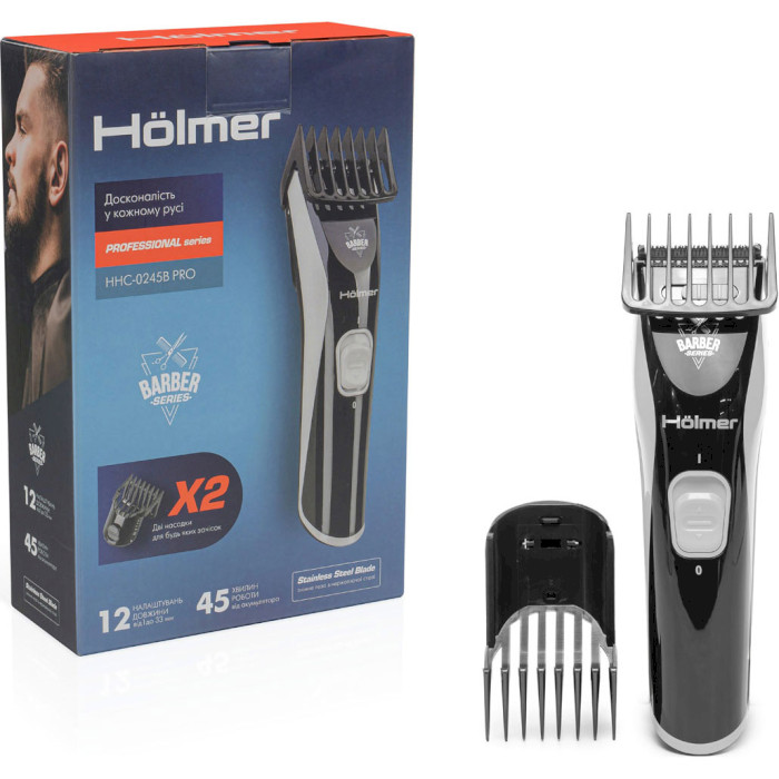 Машинка для стрижки волосся HOLMER HHC-0245B Pro