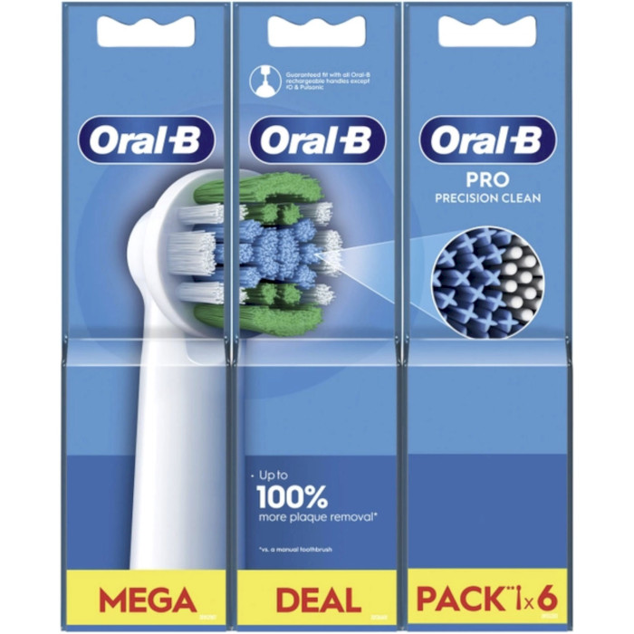 Насадка для зубної щітки BRAUN Pro Precision Clean 6шт