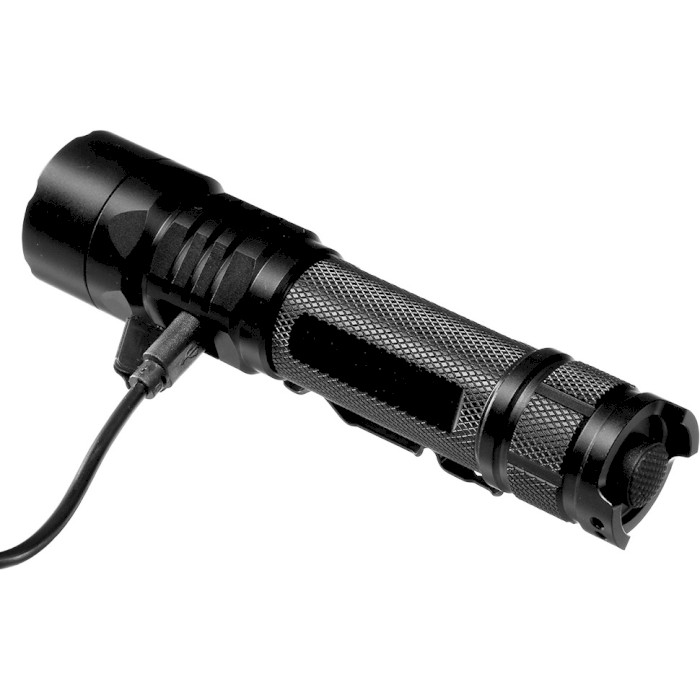 Ліхтар тактичний MACTRONIC Black Eye 1100 Rechargeable Type-C Black (THH0048)