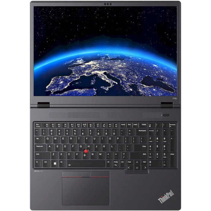 Ноутбук LENOVO ThinkPad P16v Gen 1 Touch Thunder Black (21FC0015RA)