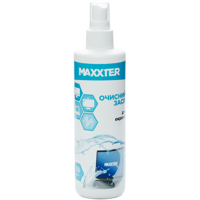 Спрей очищуючий для LCD/LED екранів MAXXTER CS-SCR250-01 250мл