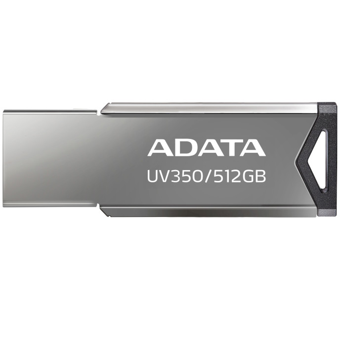 Флешка ADATA UV350 512GB Silver (AUV350-512G-RBK)