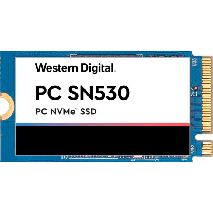 SSD диск WD PC SN530 256GB M.2 NVMe Bulk (SDBPMPZ-256G)