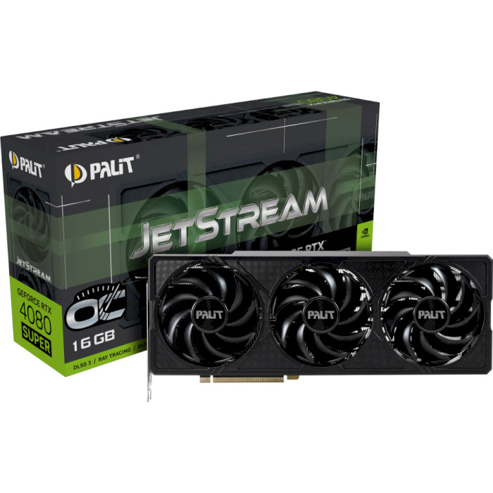 Відеокарта PALIT GeForce RTX 4080 Super JetStream OC (NED408SS19T2-1032J)