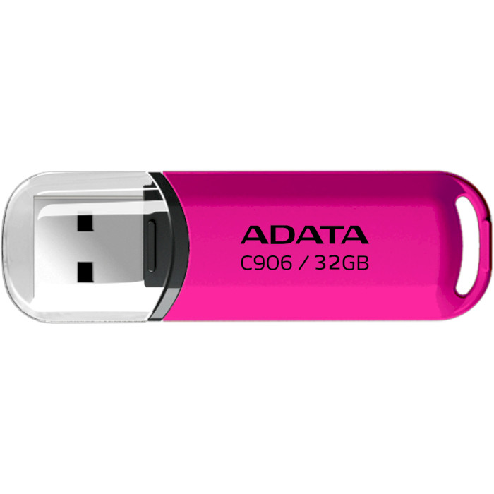 Флешка ADATA C906 USB2.0 32GB Pink (AC906-32G-RPP)