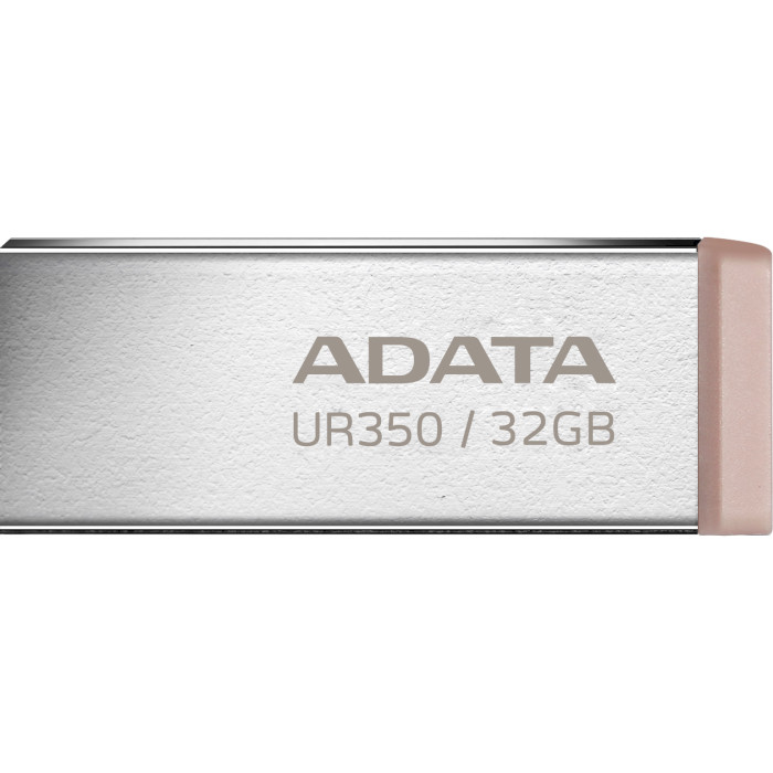 Флэшка ADATA UR350 32GB USB3.2 Silver/Beige (UR350-32G-RSR/BG)